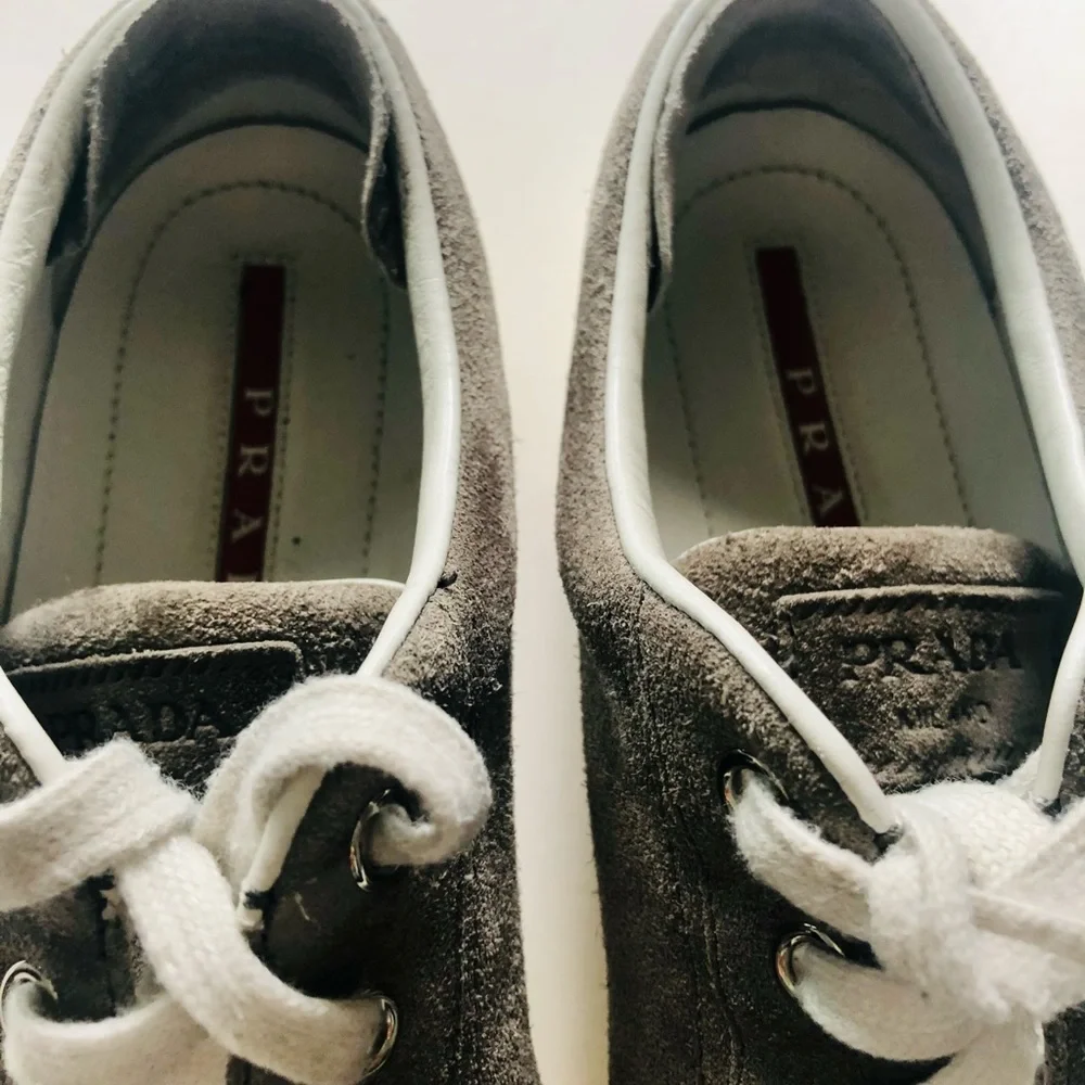 prada suede sneakers • men’s size 41 - Picture 8 of 14